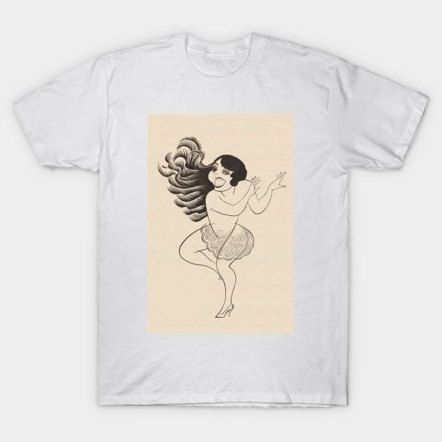 charleston dancing girl T-Shirt by Marccelus